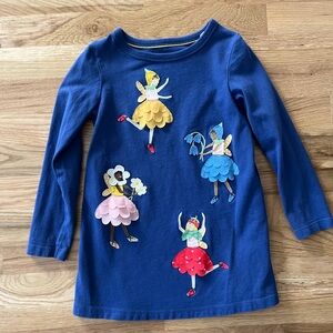 Mini Boden Navy Blue Top